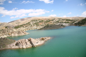 Obraz premium sille dam, konya