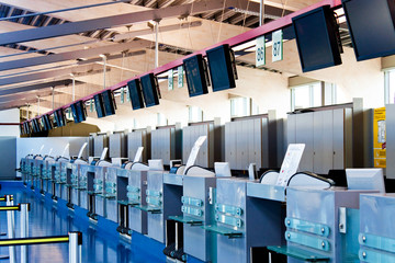 Airport Check-in Counter