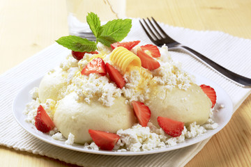 Fruit dumplings