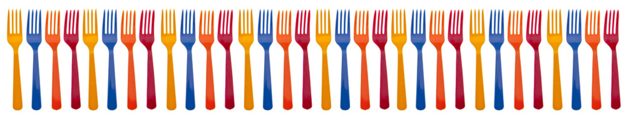 Plastic Fork Border