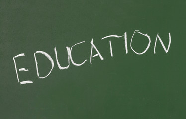 Obraz premium chalkboard classroom school education
