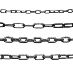 Fototapeta premium chain metal link industry tool