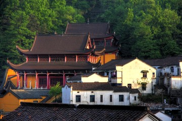Temple In Chinese Ancient Towns 