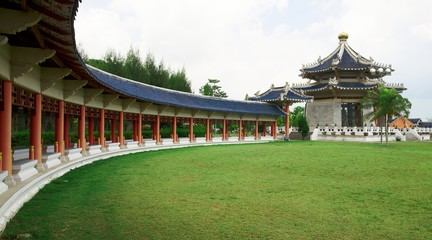 Pagoda. Traditional Chinese Temple