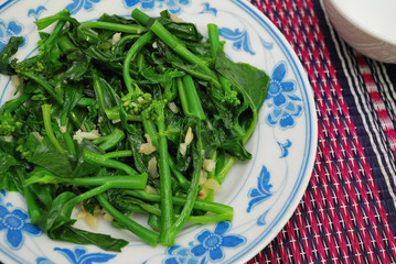 Oriental green leafy vegetables