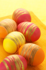 Colorful Easter eggs
