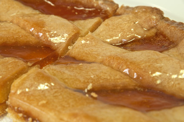 crostata alle albicocche