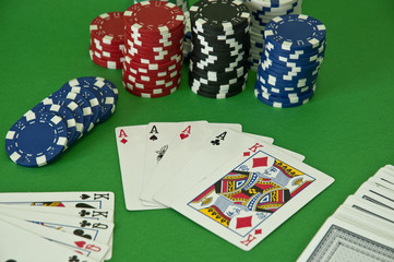poker d'assi