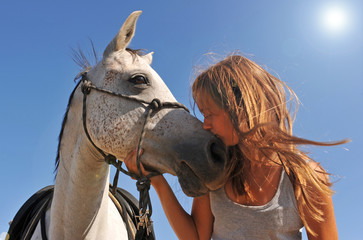 enfant et son cheval