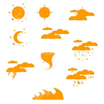 Weather silhouette