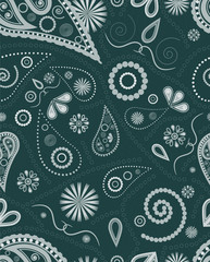 ornament for seamless background