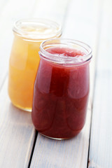 apple and rhubarb