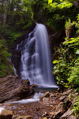 Fototapeta premium Waterfall in mountains