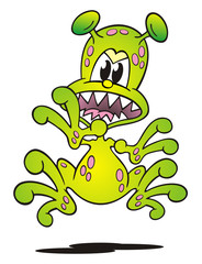 Alien Green Dangerous
