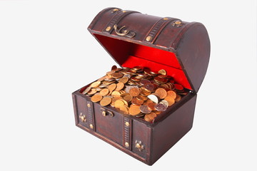 The box with money