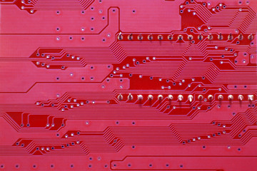 red circuit board