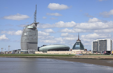 Panoramablick auf Bremerhaven