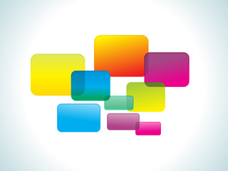 abstract colorful rainbow rectangles