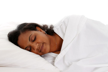 Fototapeta na wymiar Woman Sleeping
