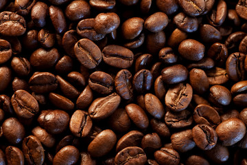 Fototapeta premium Kaffeebohnen