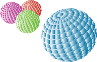 wireframe ball