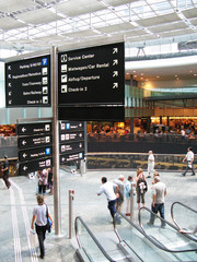 Terminal of airport