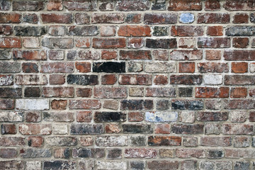 Old brick wall background