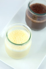 Flan à la Vanille et Flan au Chocolat #1