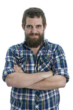 man crossed  the arms