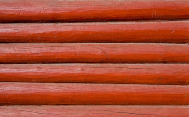 Red wooden boards texture