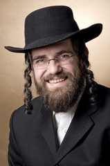 Lachender Rabbi