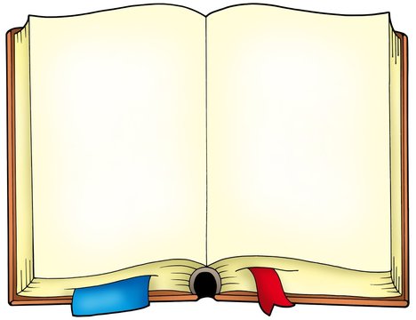 Book Clipart-open book 131