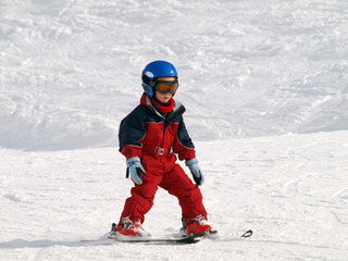 Fototapeta na wymiar Ski