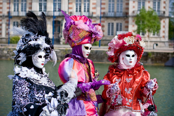 Fototapeta na wymiar Carnaval Vénitien de Verdun