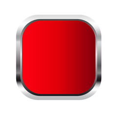 Button Fläche Rot
