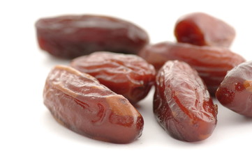 tas de dattes séchées