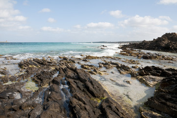 paesaggio spiaggia di stintino sardegna