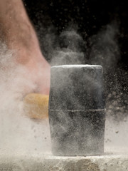 Smashing the stone