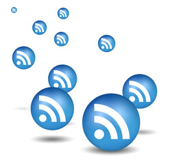 RSS Feed Icons - blue