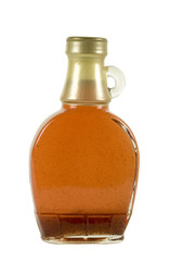 Syrup in Glass Bottle