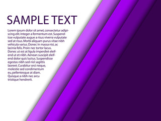 abstract violet 3d stripes background