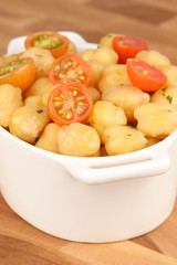 chickpeas with cherry tomatoes
