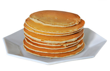 Pancakes on a plate