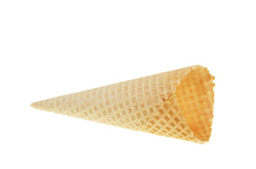 Ice cream waffle cone