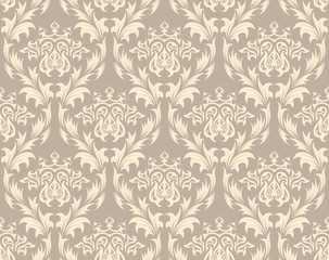 seamless damask pattern