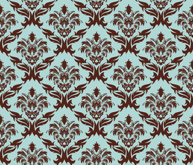 seamless damask pattern