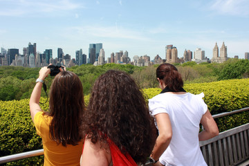 NYC - Central Park (vu du MET)