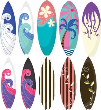 surfing pads