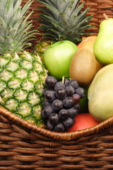 fruits on basket