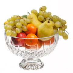 fruits in the vase